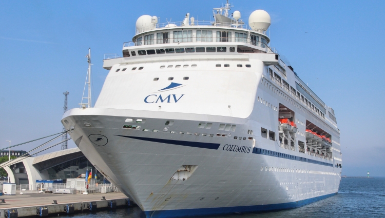 MS Columbus of British CMV cruiseline
