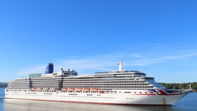 MS Arcadia of P & O Cruises