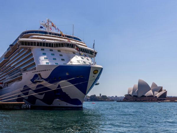 MS Majestic Princess im Hafen von Sydney