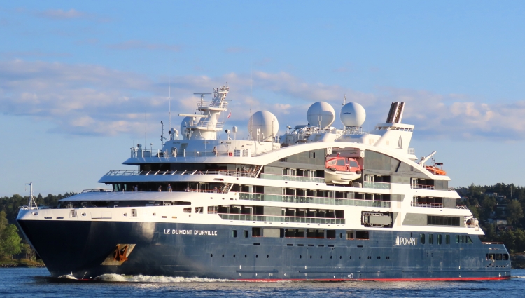 MS Le Dumont D`Urville of Ponant Cruises