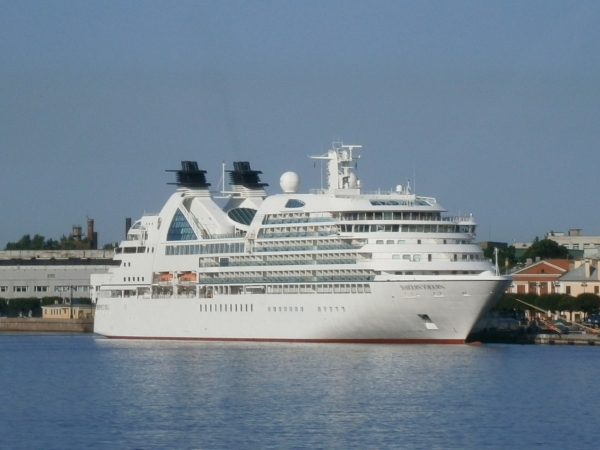 MS Seabourn Sojourn calling at Russia
