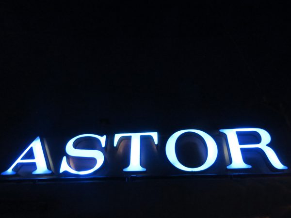 MS Astor @ night