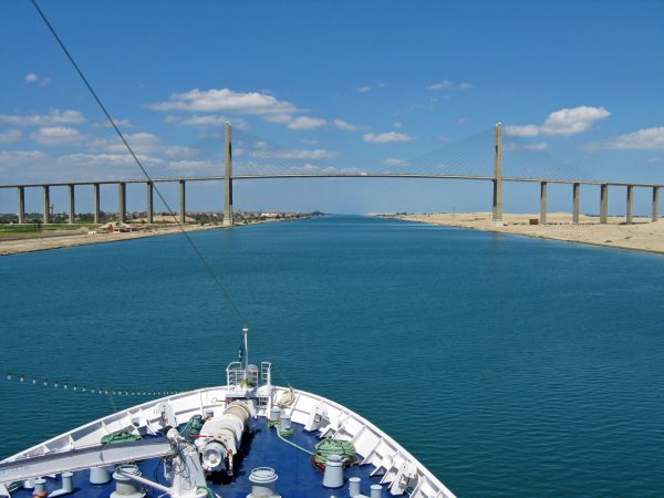 Suez Kanal-Transit mit MS Astor
