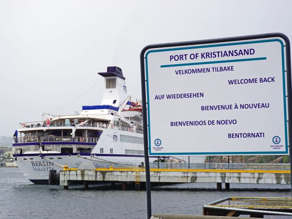 MS Berlin Kristiansand Verabschiedung
