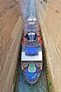 MS Coral Corinth Canal