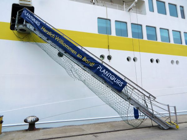 Willkommen an Bord: MS Hamburg