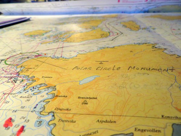 Navigationskarte @ MS Marco Polo