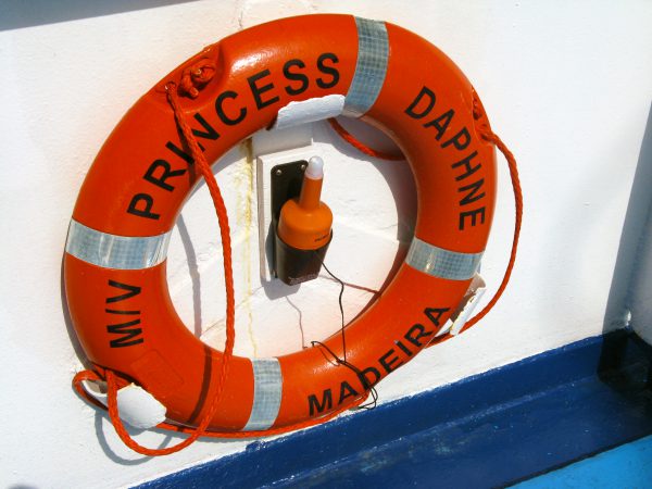 Rettungsring MS Princess Daphne