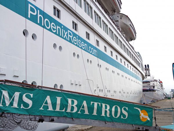 MS Albatros: Willkommen an Bord