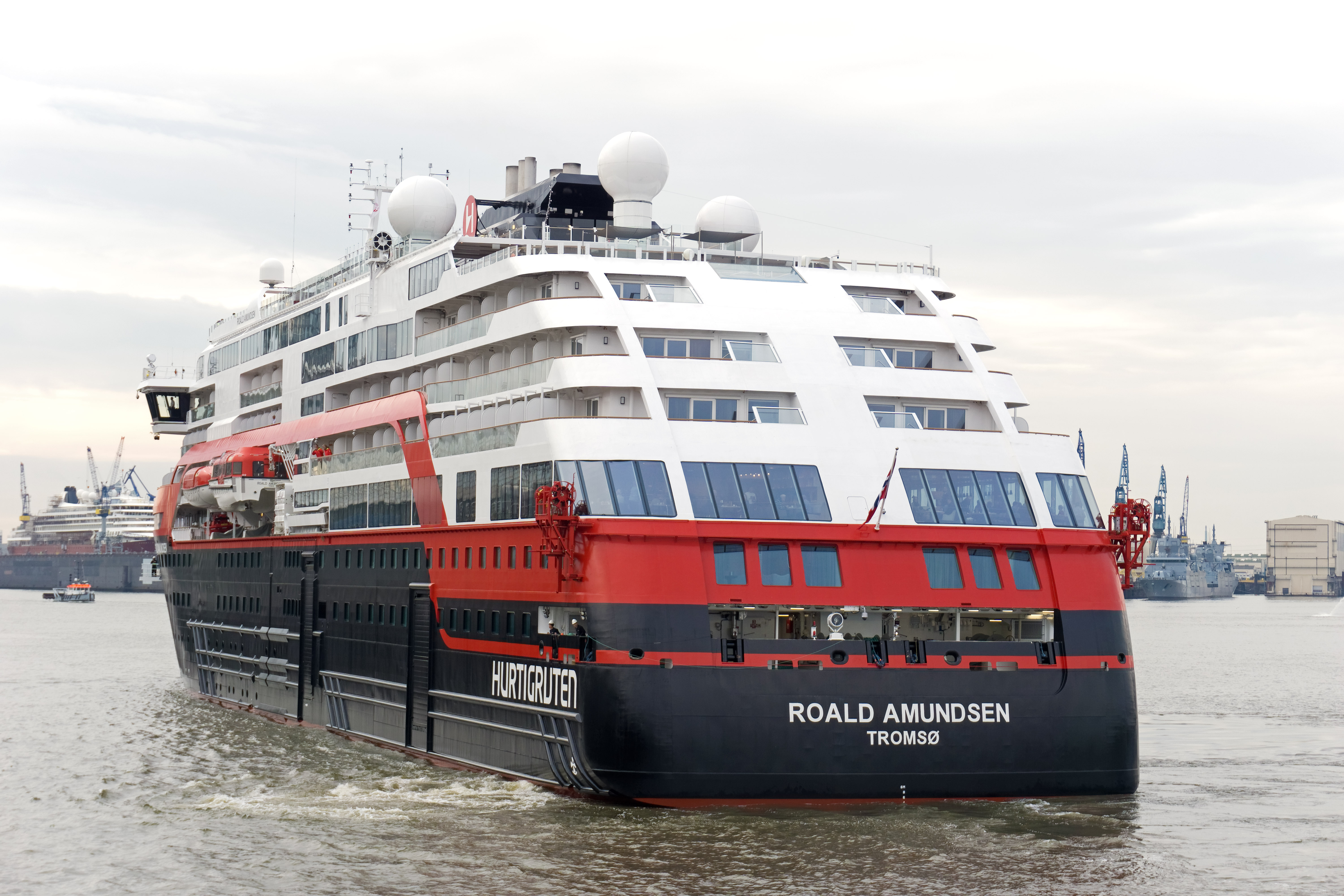 MS Roald Amundsen of Hurtigruten Expeditions