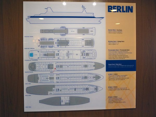 MS Berlin Decksplan
