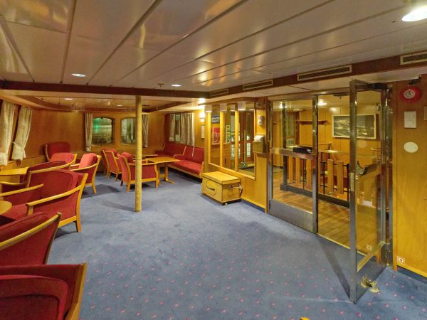 MS Lofoten Panorama-Lounge Boat-Deck