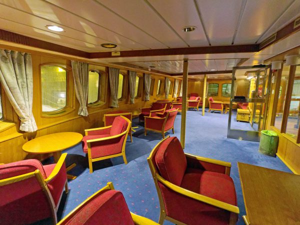 MS Lofoten Panorama-Lounge Boat-Deck