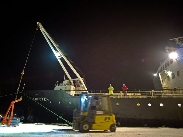MS Lofoten Cargo-Operation