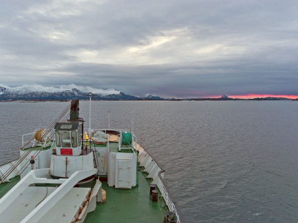 MS Lofoten und die norwegische Küste