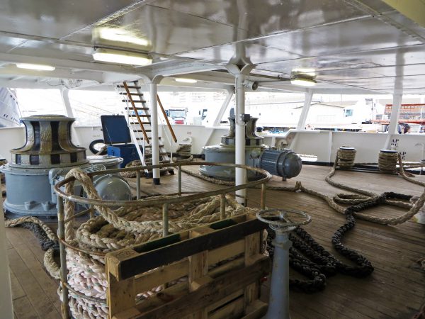 MS Funchal Mooring-Deck