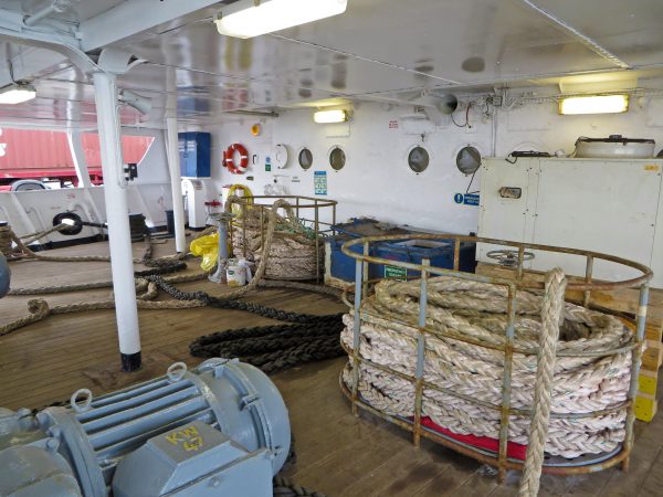MS Funchal Mooring-Deck