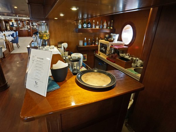 The Restaurant-Bar of MS Galileo 