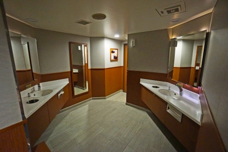 MS Amadea public restroom