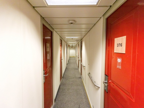 MS Nordkapp Cabin Corridor