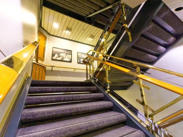 MS Nordkapp Staircase