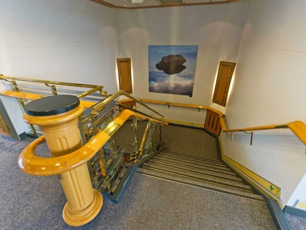 MS Nordkapp Staircase