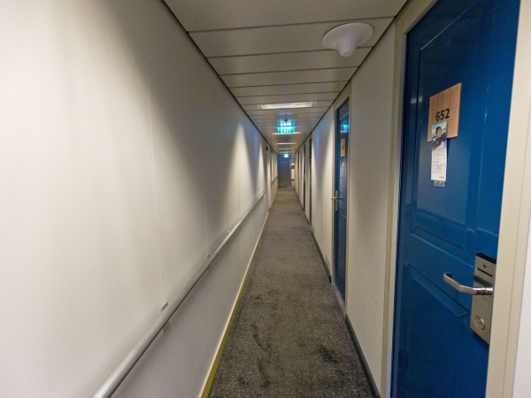 MS Nordkapp Cabin Corridor