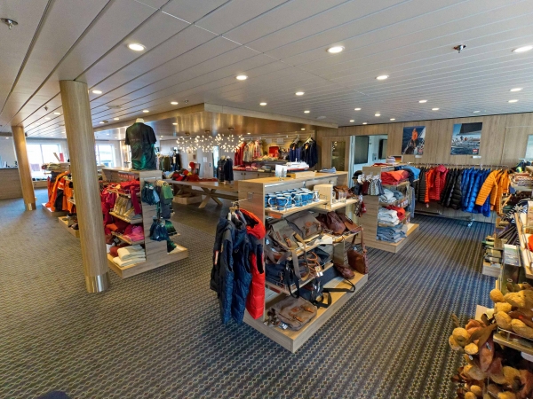 MS Nordkapp Shop  of Hurtigruten