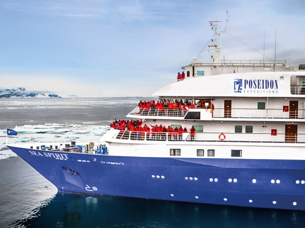 Poseidon Expeditions MS Sea Spirit auf Polar-Expeditionskreuzfahrt