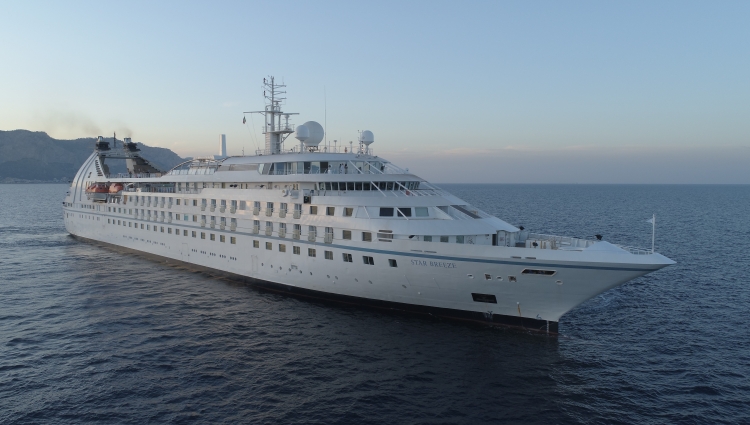 The renovated and lengthend MS Star Breeze