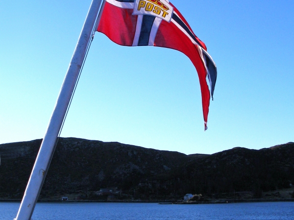 MS Nordstjernen as Hurtigruten-post-ship-liner in service