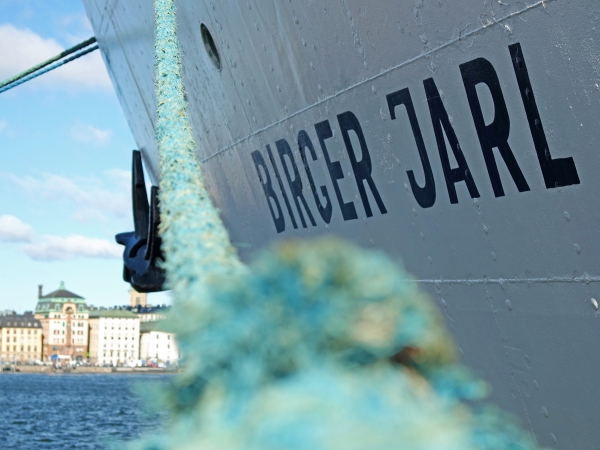 MS Birger Jarl moored