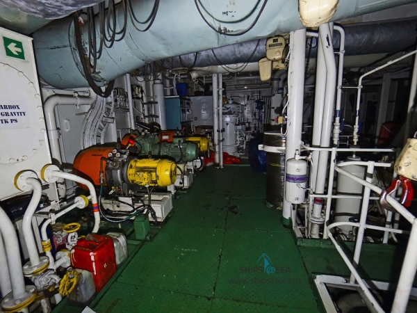 MS ASTOR E-Deck Engine Room
