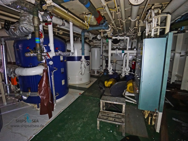 MS ASTOR D-Deck Engine Room area