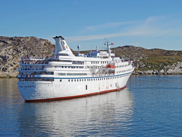 MS Ocean Majesty calling Greenland