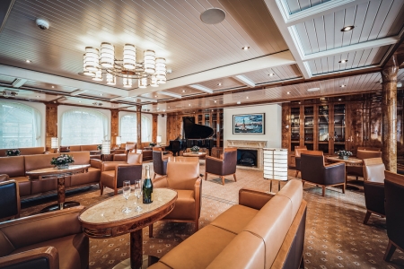 SS Sea Cloud Spirit Main Lounge