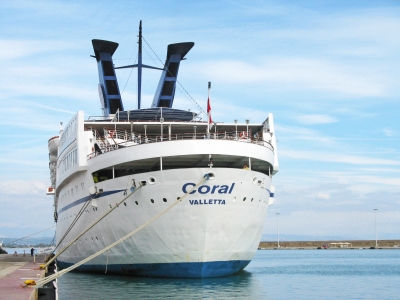MS Coral - stern view