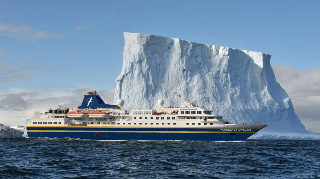 Heritage Adventurer Ships At Sea