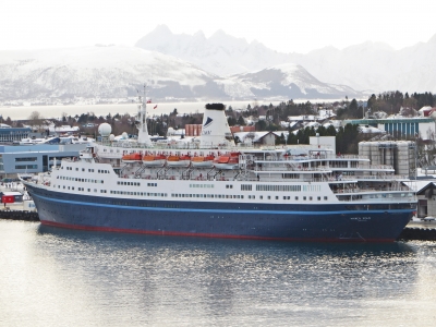 CMV´s MS Marco Polo during cruising days