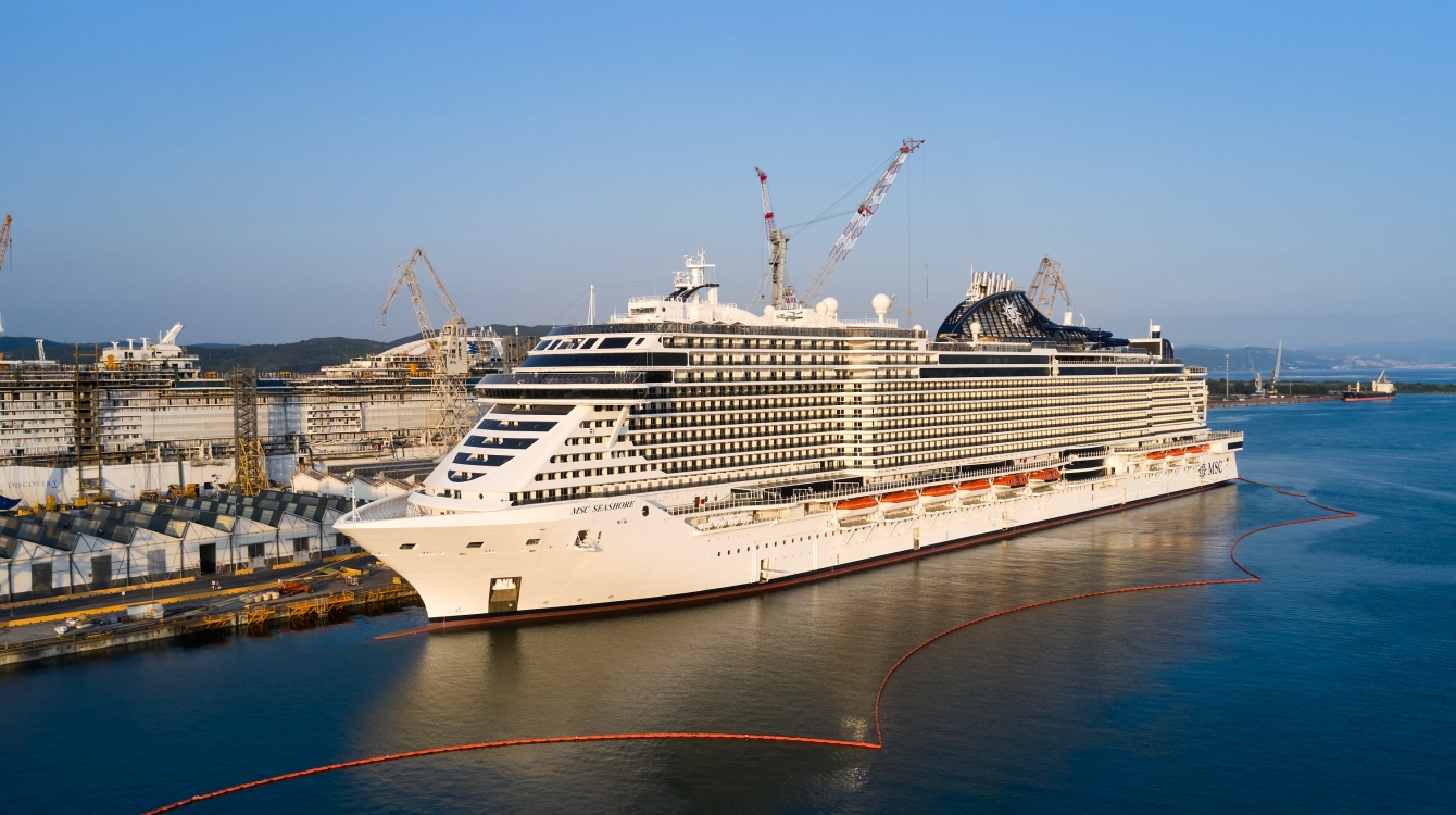 MSC Seashore delivered by Fincantieri