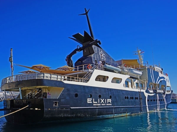 MS Elysium ready for departure