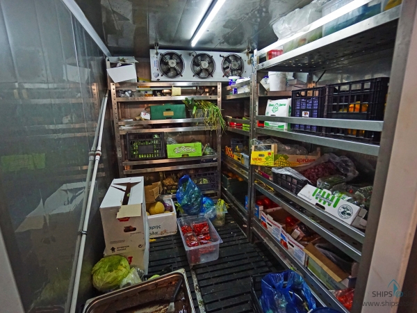 MS Elysium galley fridge