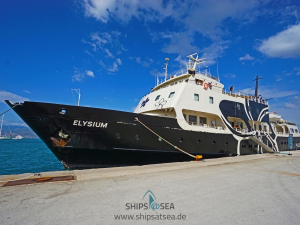MS Elysium of Elixir Cruises docked