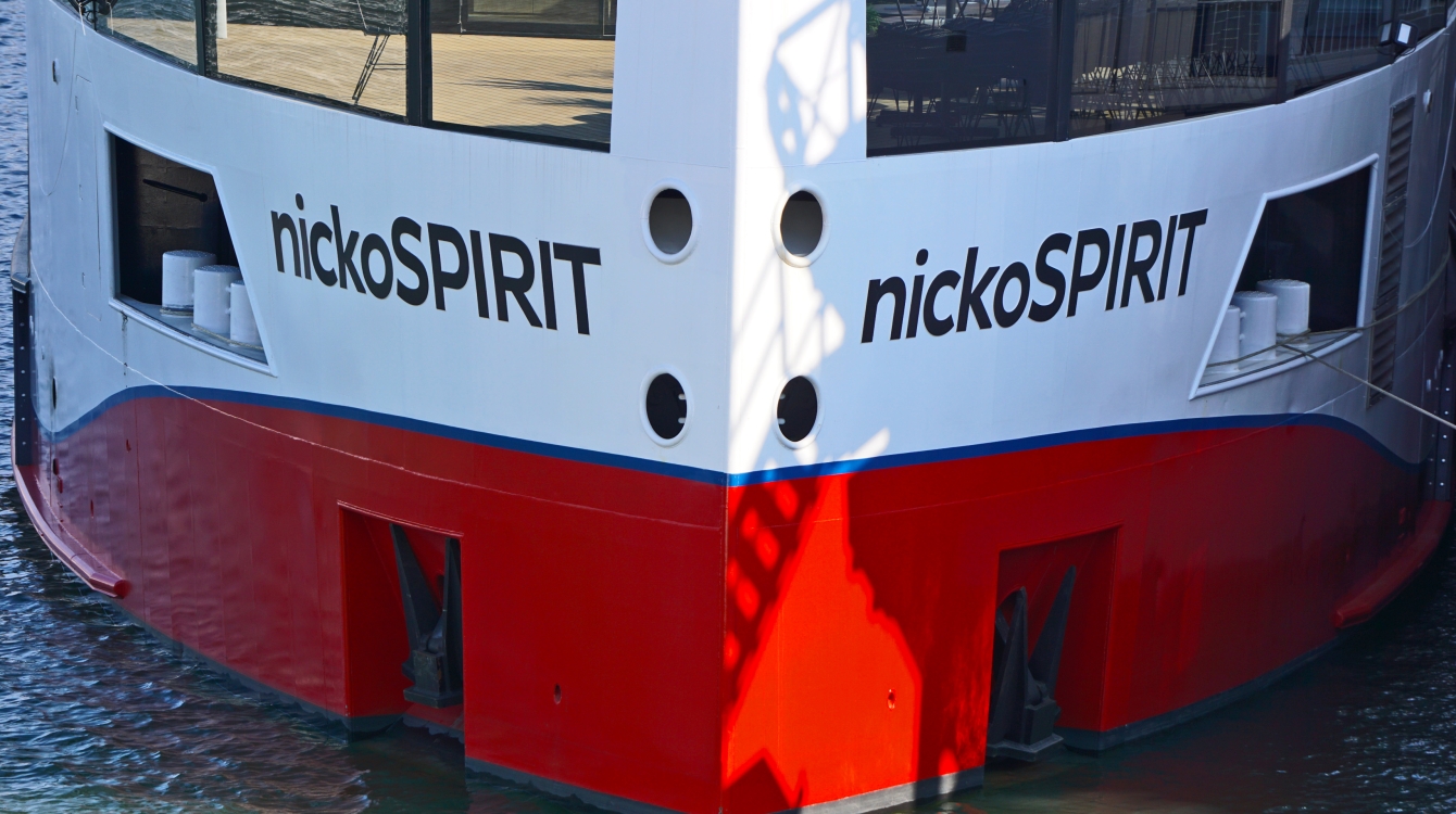 MS nicko SPIRIT bereit zum Ablegen