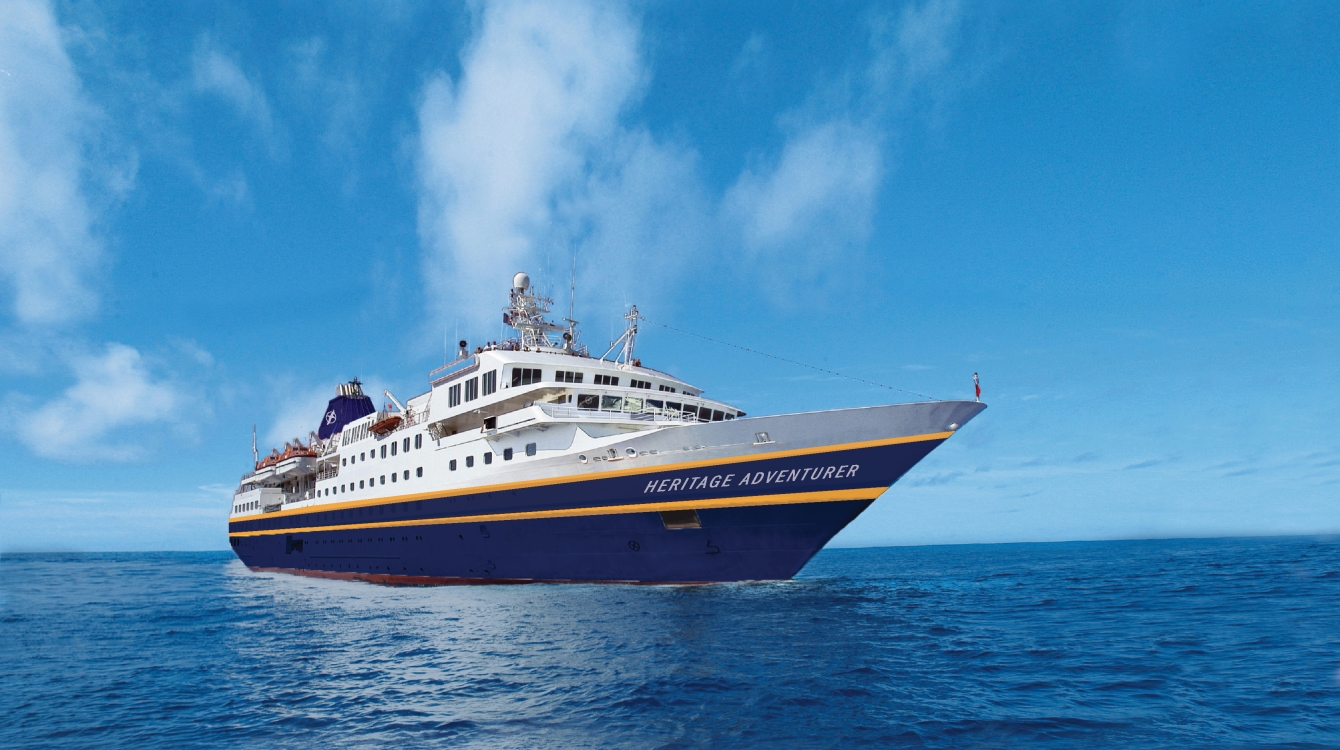 MS Heritage Adventure will cruise coastal New Zealand