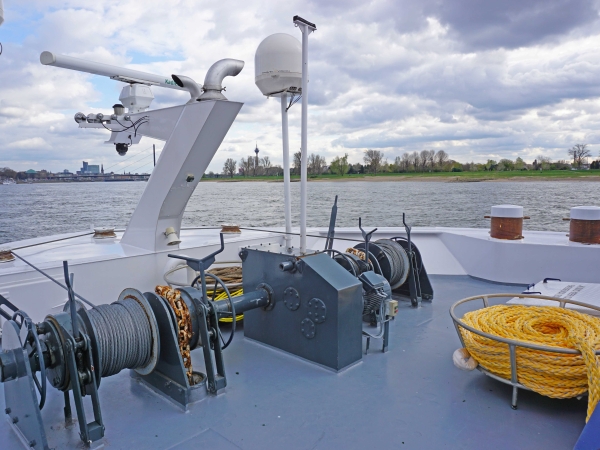 MS ReiseRiese PRESTIGE mooring deck bow