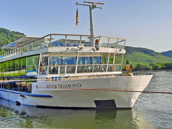 MS River Diamond on the River Rhine