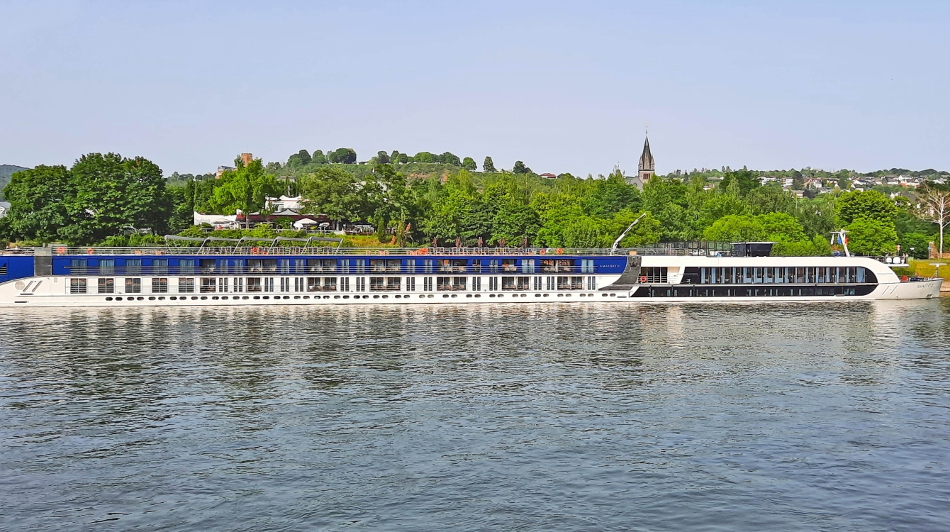 MS Amacerto on the River Rhine