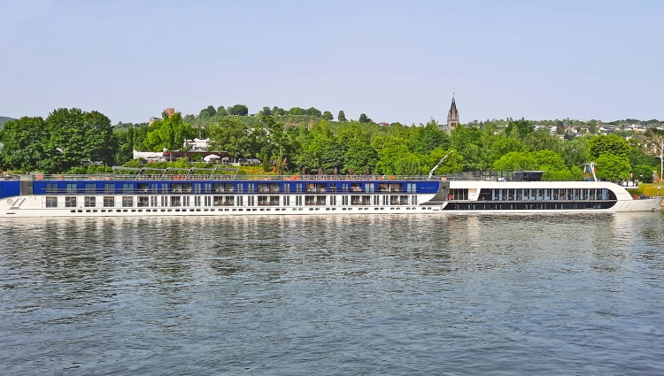 MS Amacerto on the River Rhine
