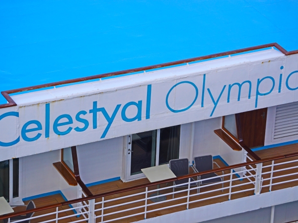 MS Celestyal Olympia with balcony cabins